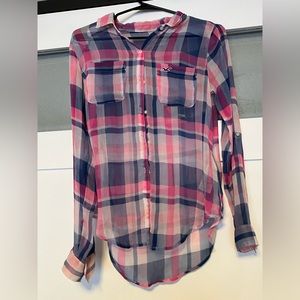 Hollister long sleeve button up